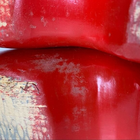 Wood Clog Sabot Slip On  Shoes Mules decor accents - Picture 6 of 7